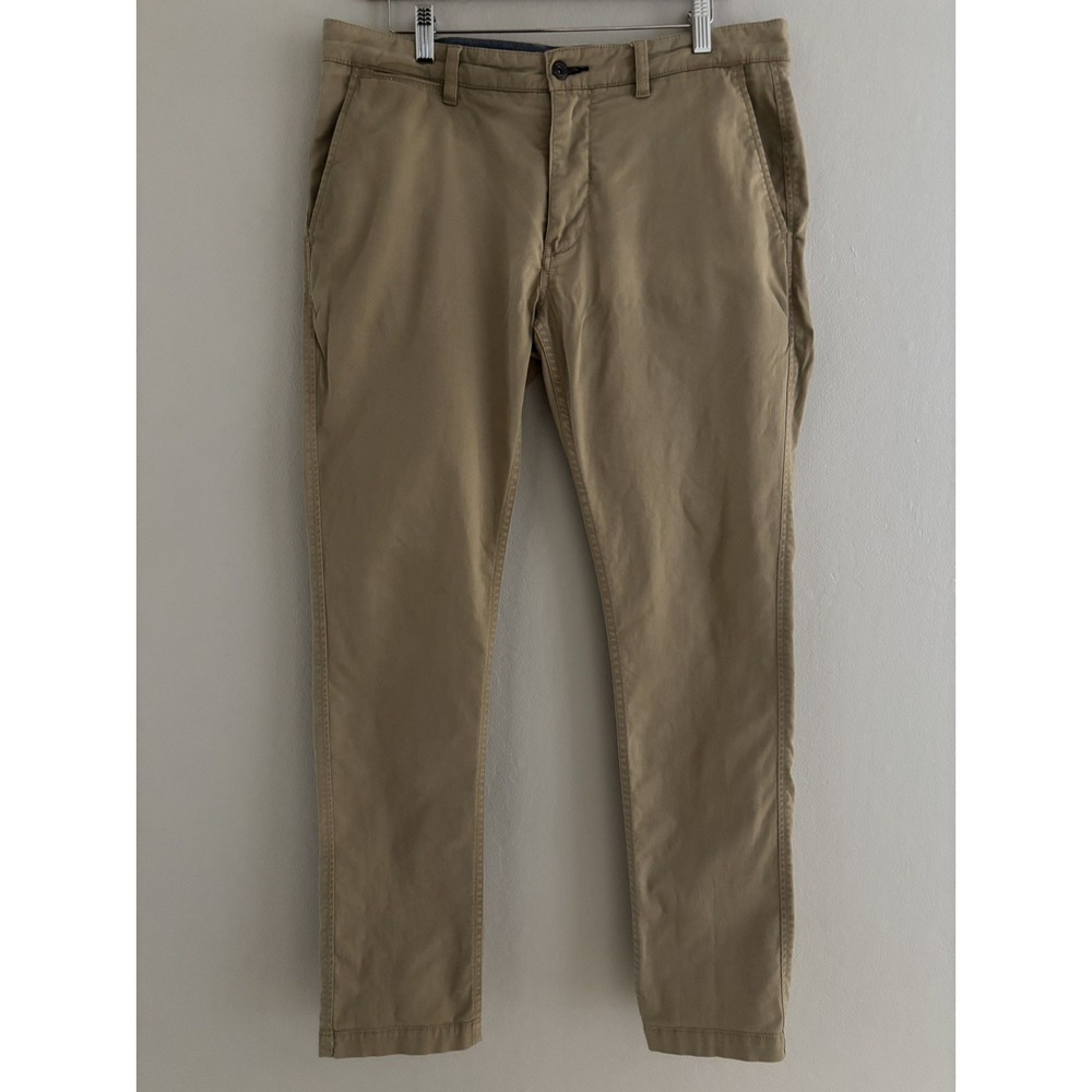 NN07‎ No Nationality MARCO Chinos Slim Fit Stretch Zip Men's 34x31 Color Khaki
